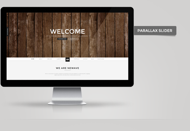 Newave - Responsive One Page Parallax Template - 5